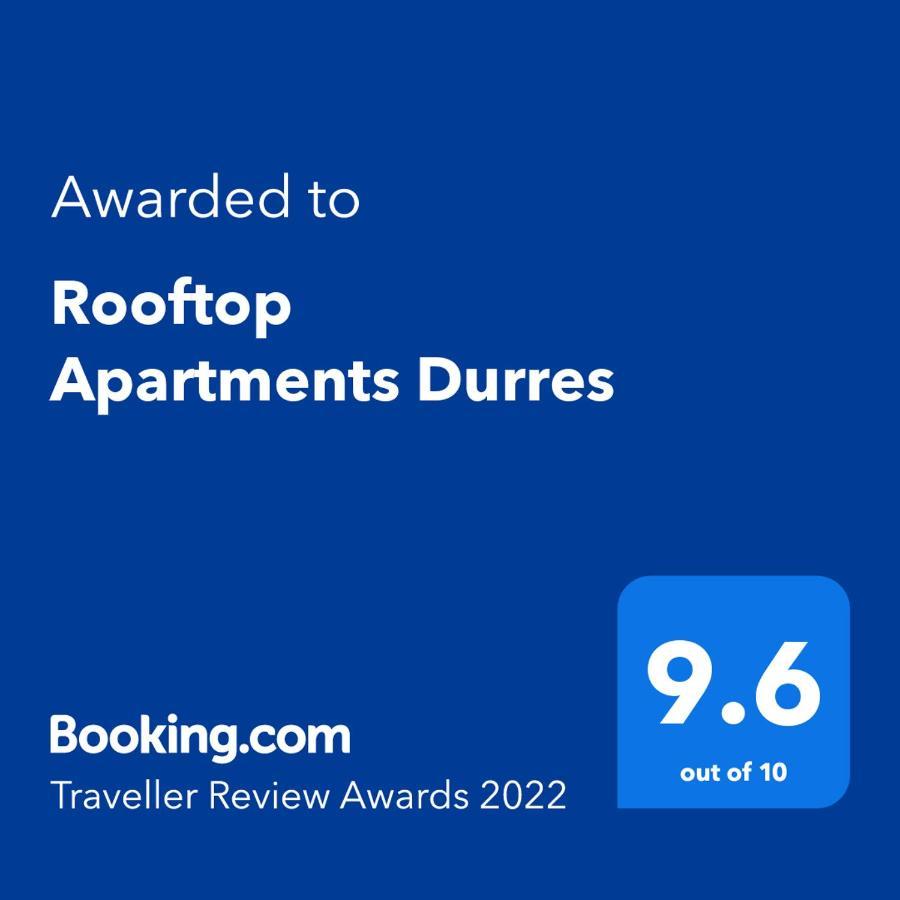 Rooftop Apartments Durrës Exterior foto